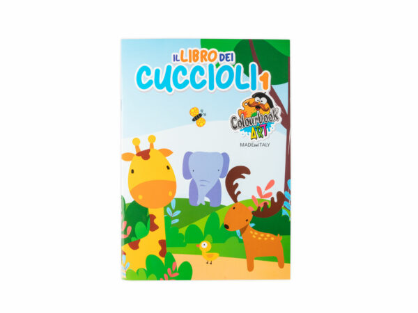 Libro da colorare per bambini - Cuccioli 1