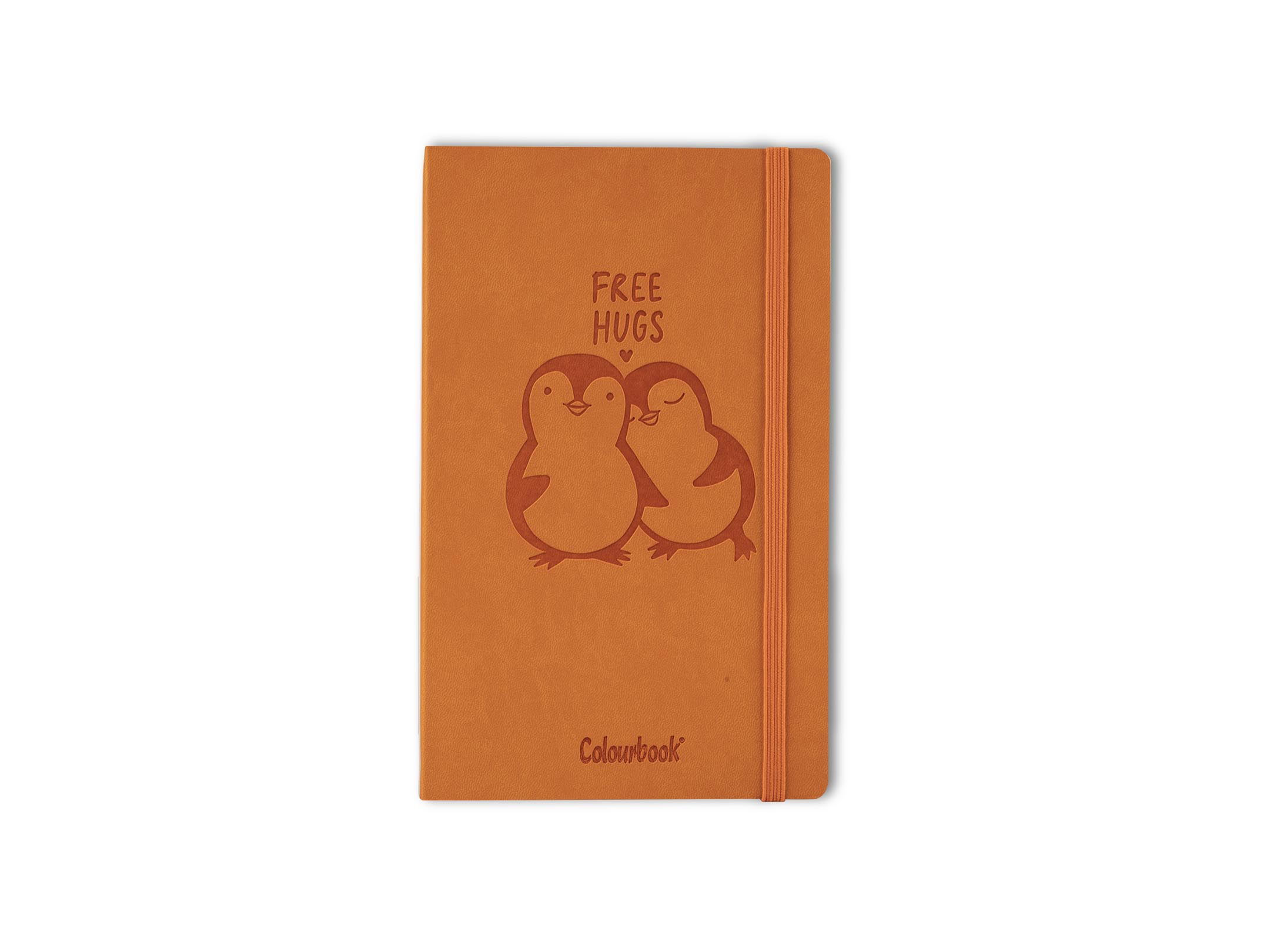 Work Journal Pinguino arancione fronte