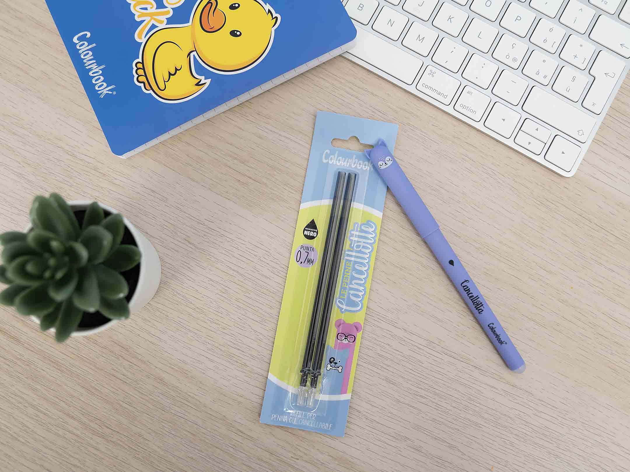 Penna Cancellotta Chimera inchiostro nero + Refill