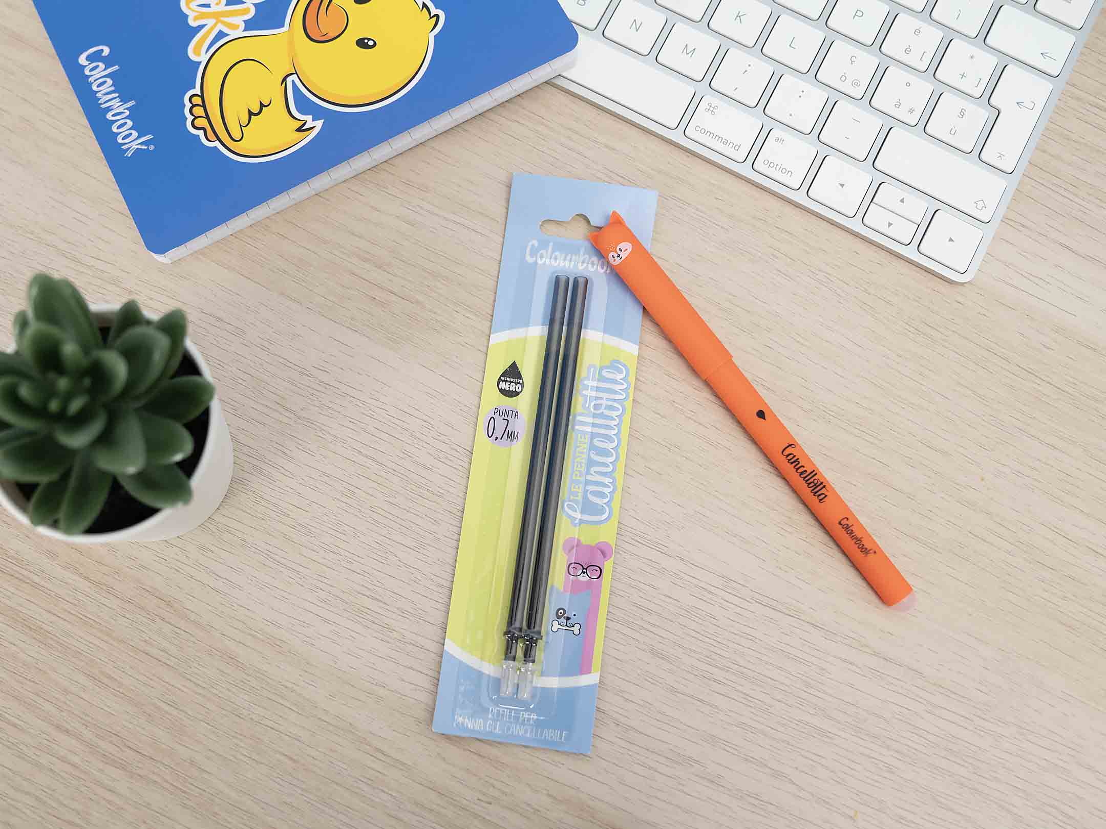 Penna Cancellotta Volpe inchiostro nero + Refill
