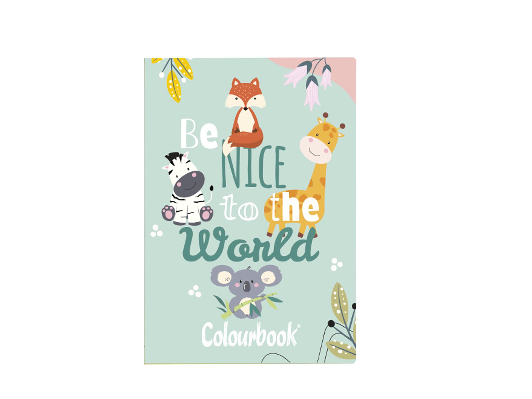 Quaderno A4 Young And Brave Be nice to the world