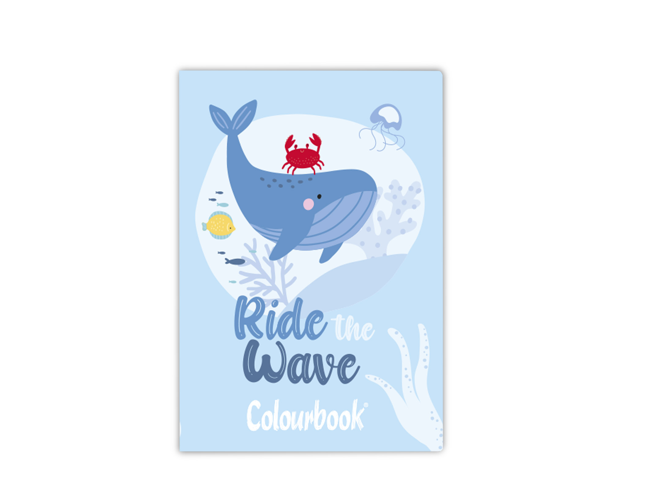 Quaderno A4 Young And Brave Ride the Wave