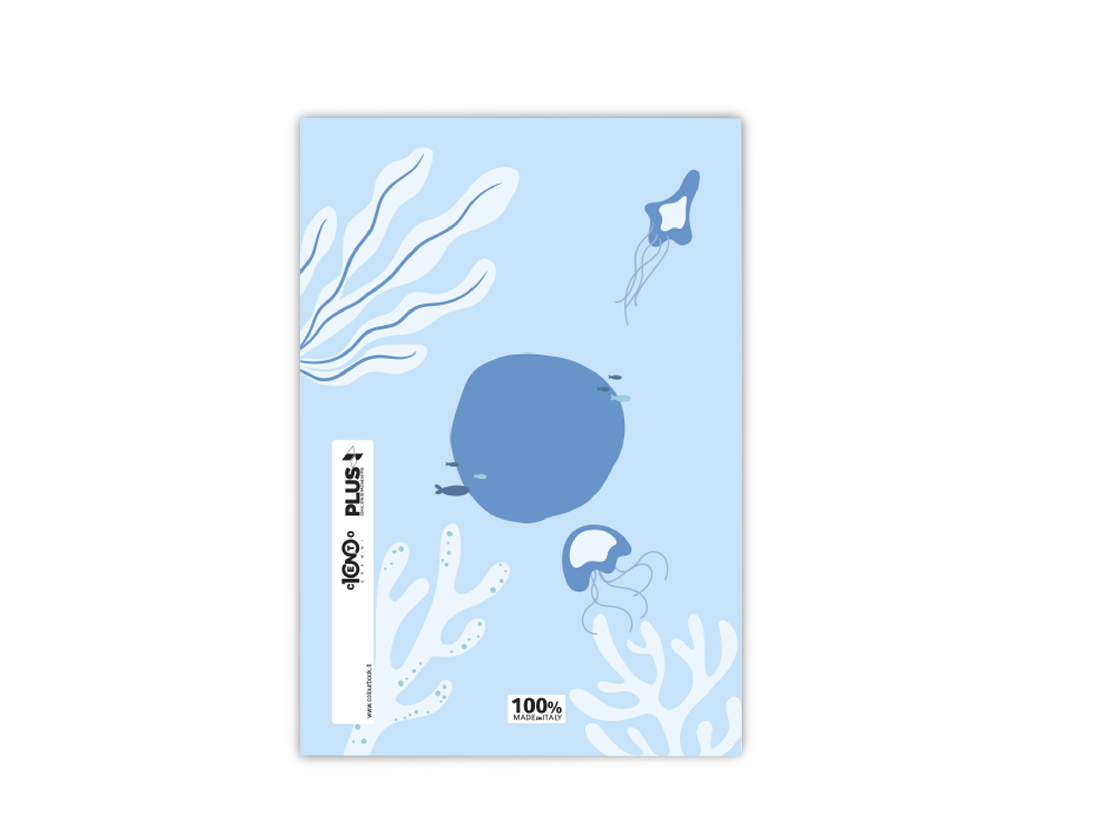 Retro quaderno A4 Young And Brave Ride the Wave