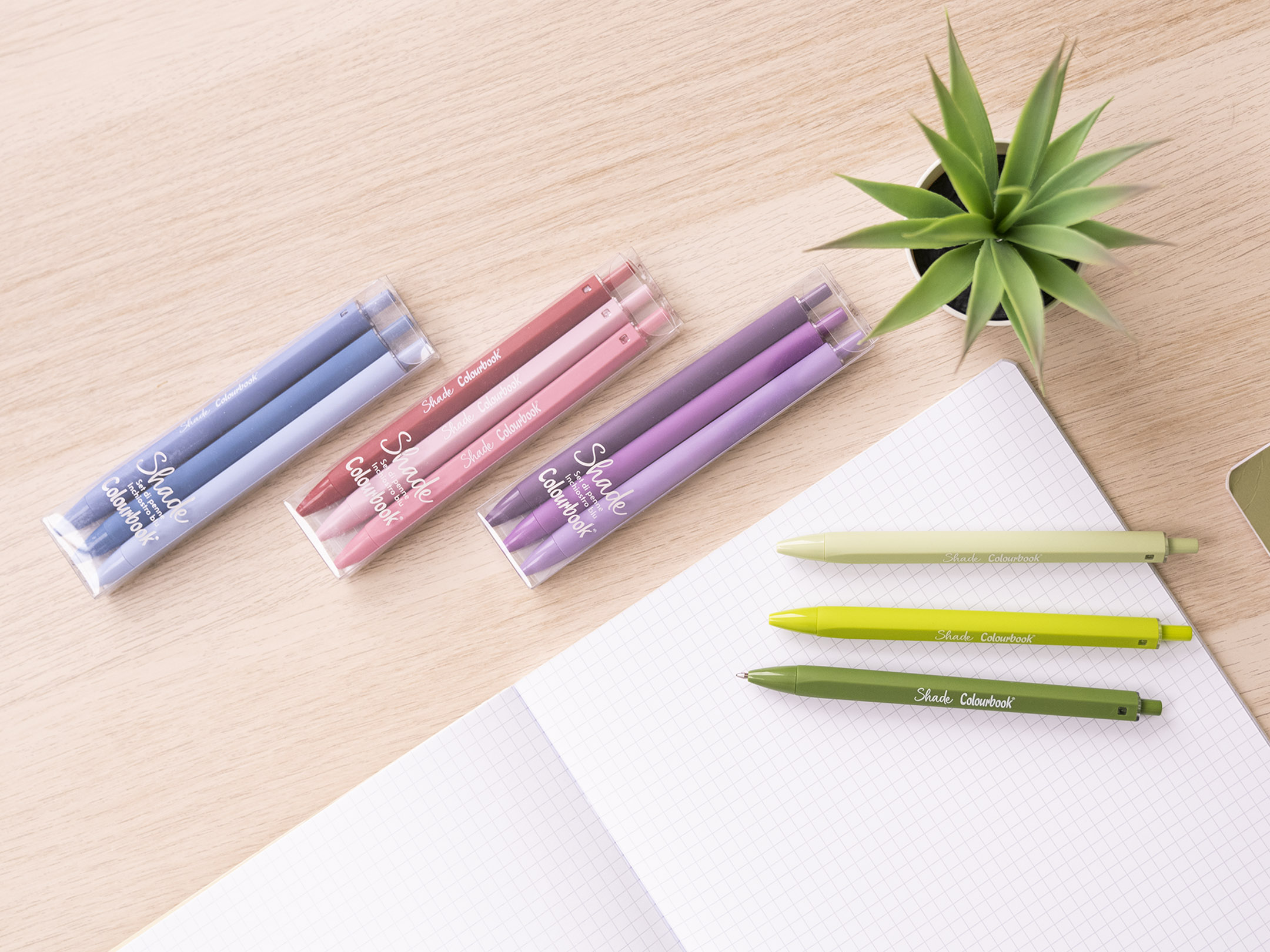 Ambientata set penne a sfera Shade