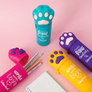 Astuccio portapenne in silicone Goommy Paw - 4 colori