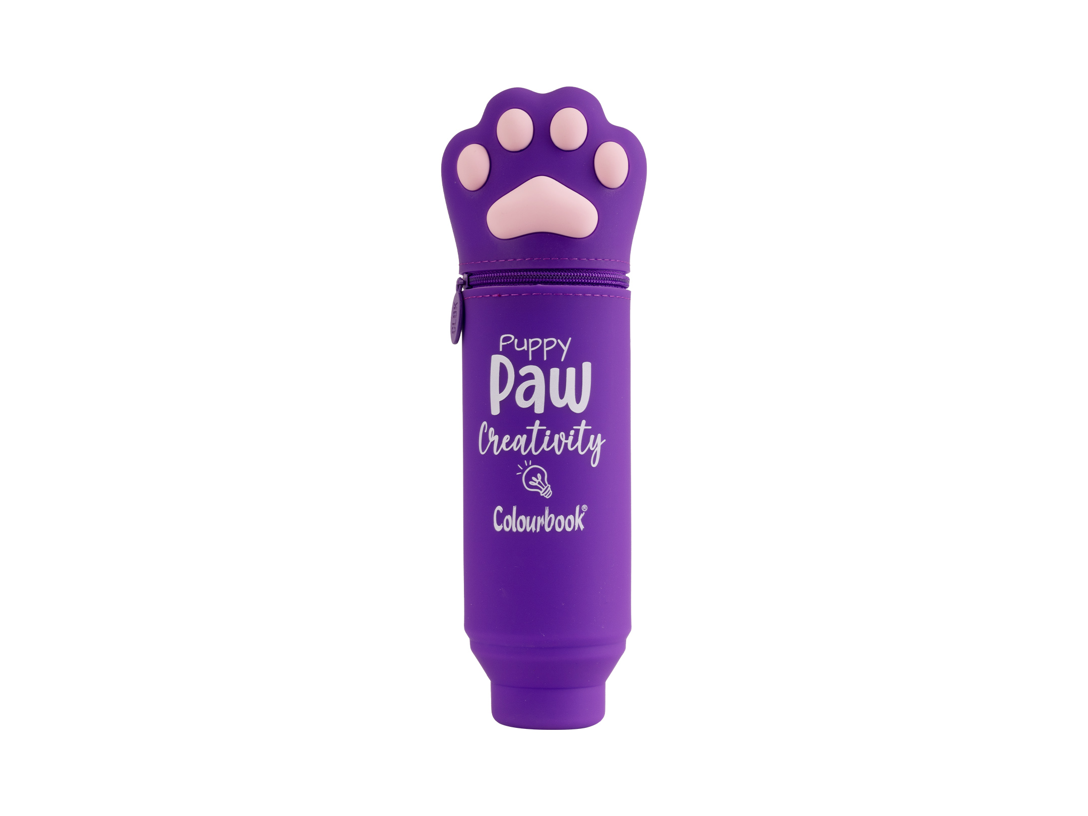 Astuccio in silicone Goommy Paw prugna popup