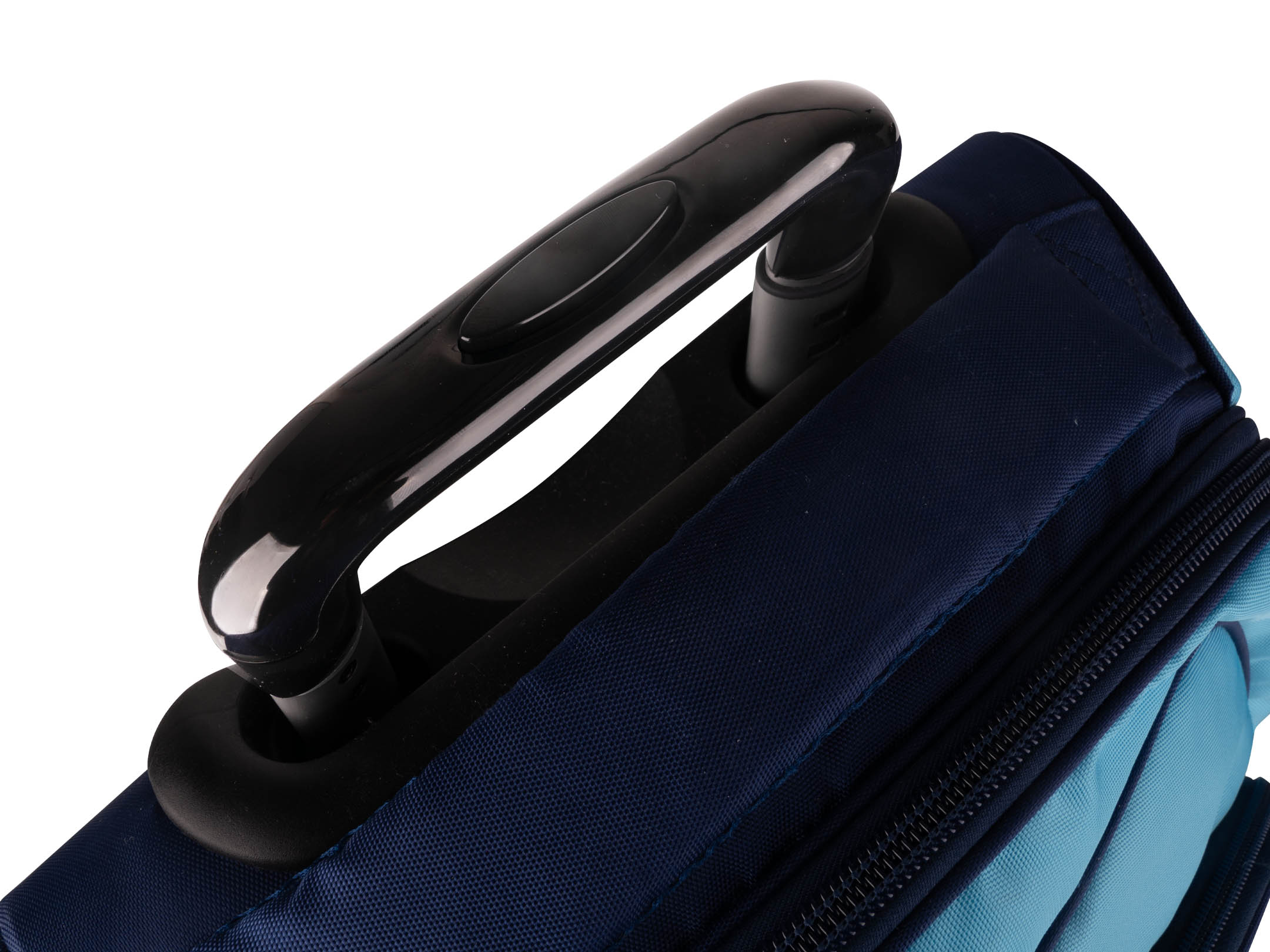 Dettaglio push zaino trolley SSC Napoli