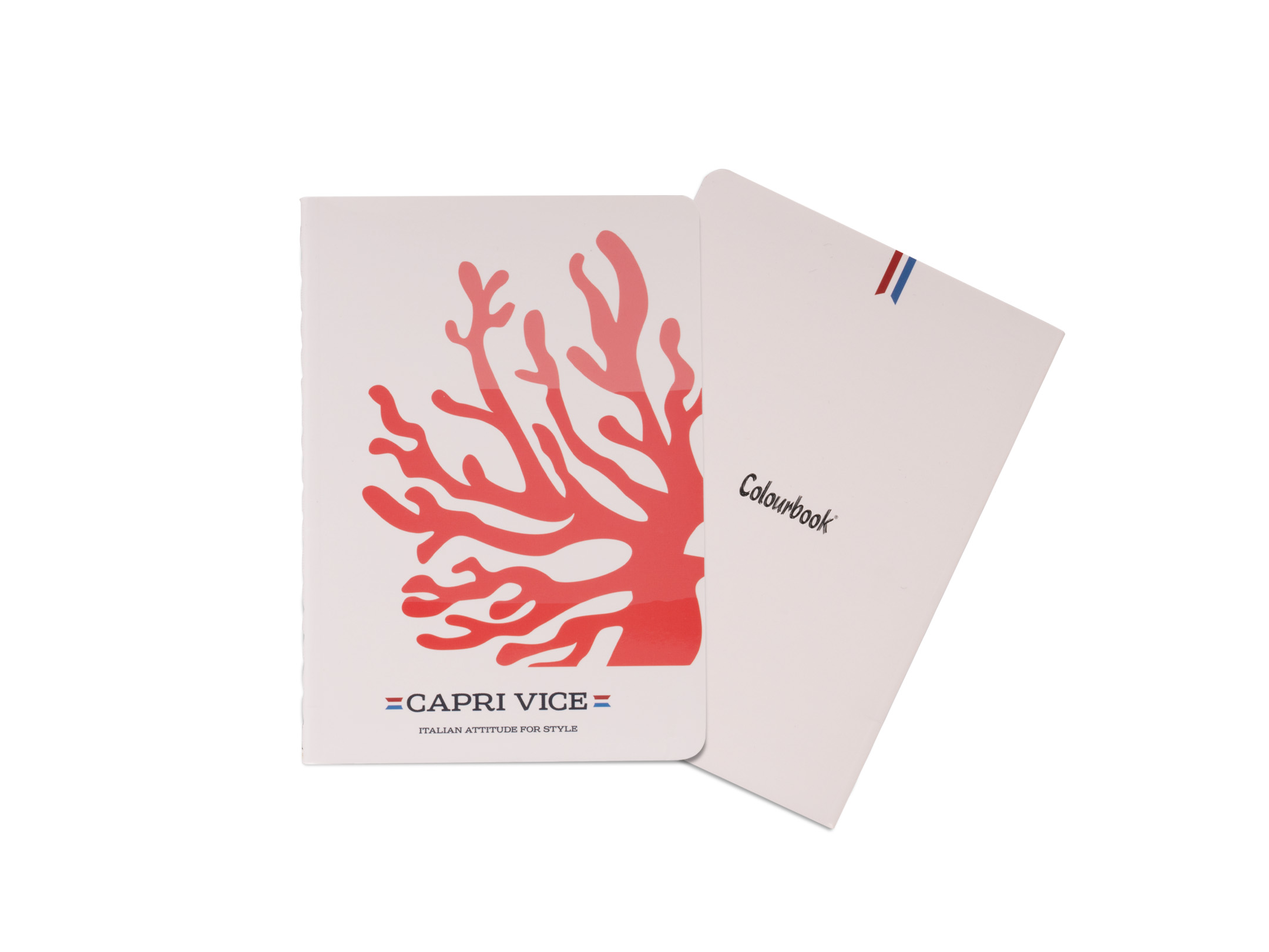 Mini quaderno Capri Vice coral