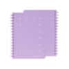 Quaderno a spirale A5 Pin It violet
