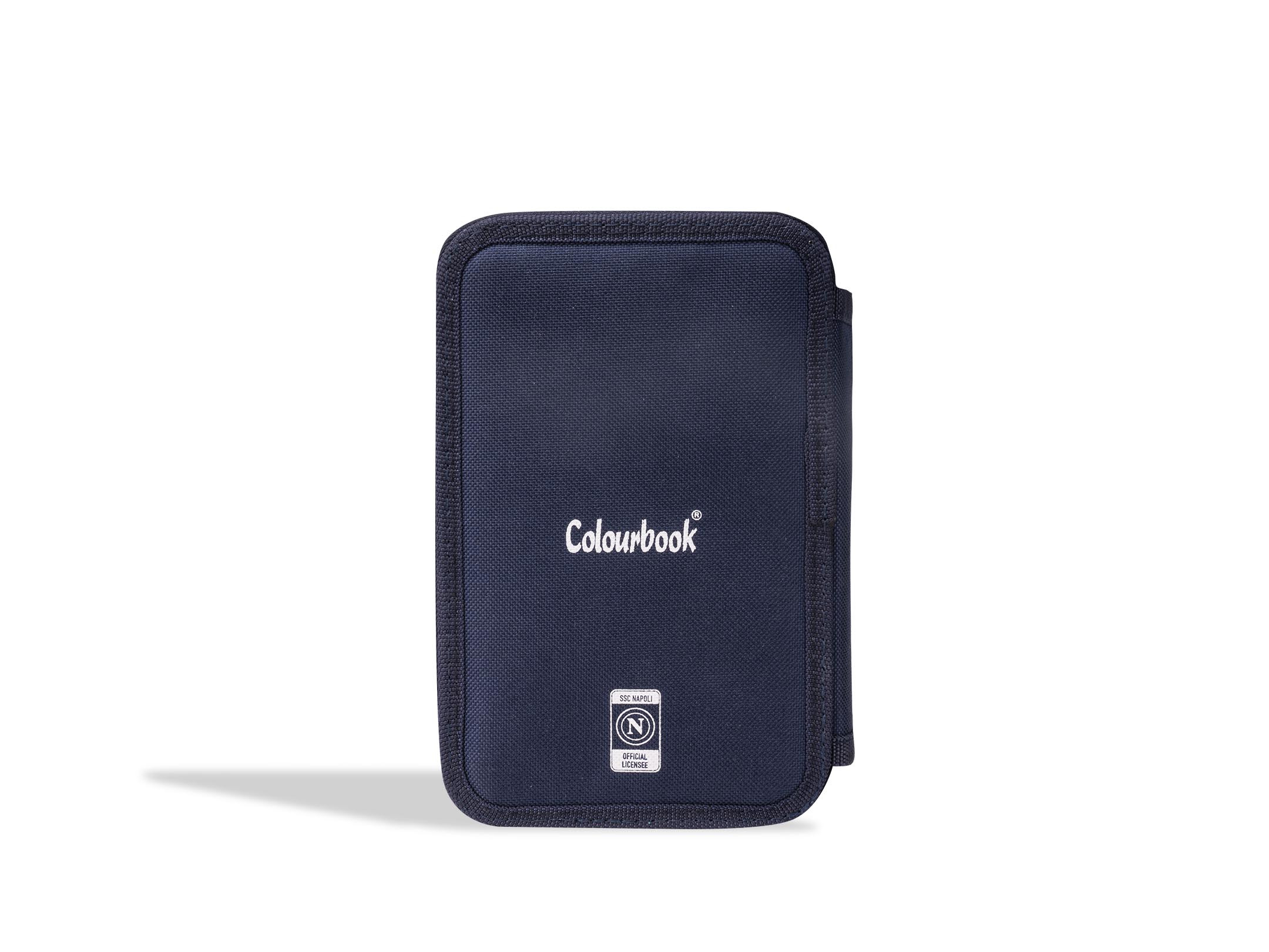 Retro astuccio 3 zip dark blue SSC Napoli