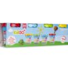 Set 4 vasetti plastilina Kiddò 110g