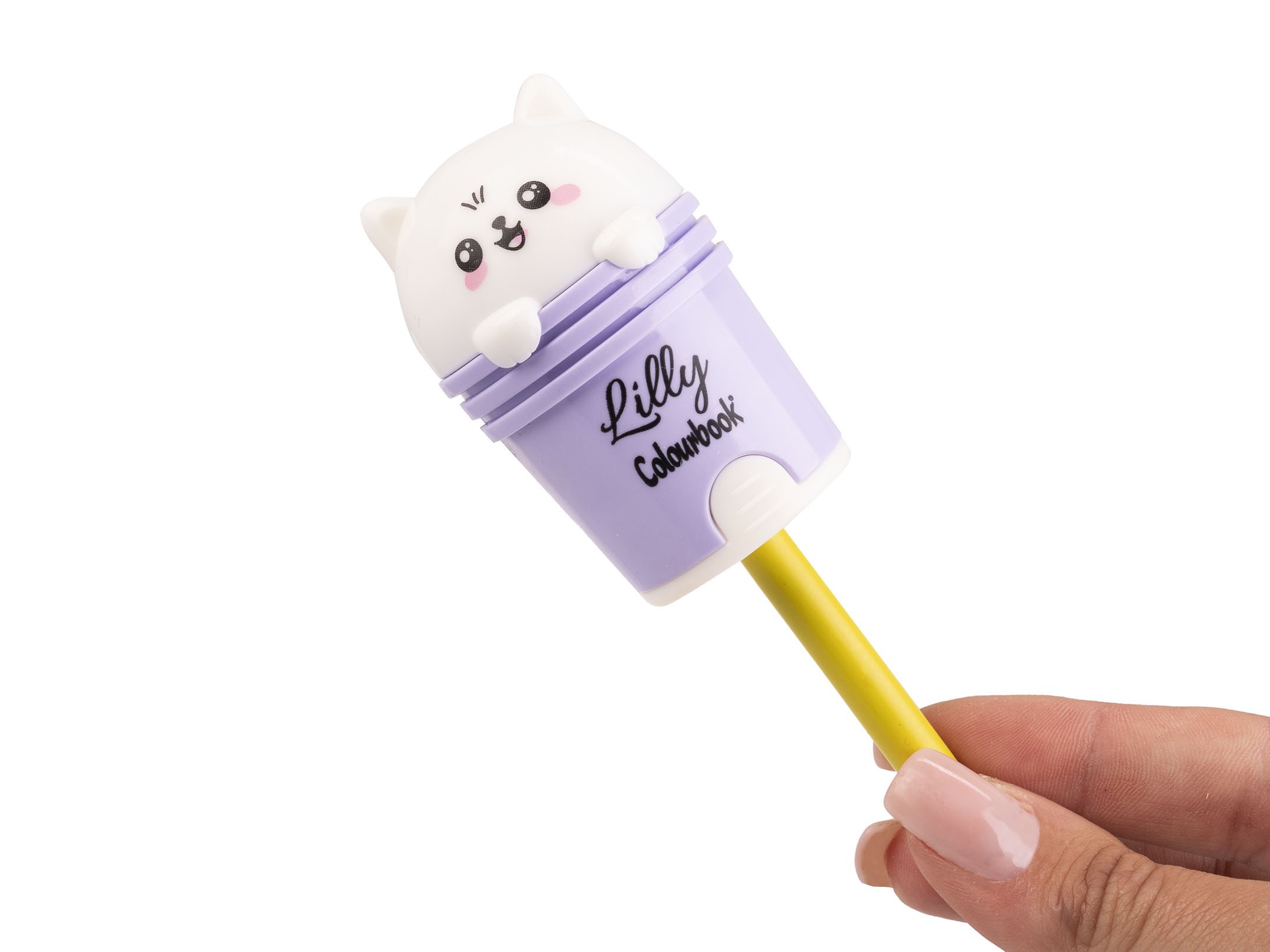 Temperamatite con gomma Lilly utilizzo