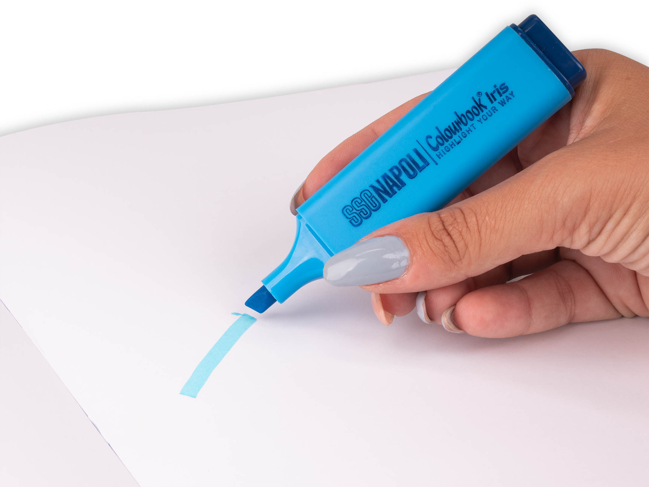 Tratto Evidenziatore SSC Napoli azzurro fluo