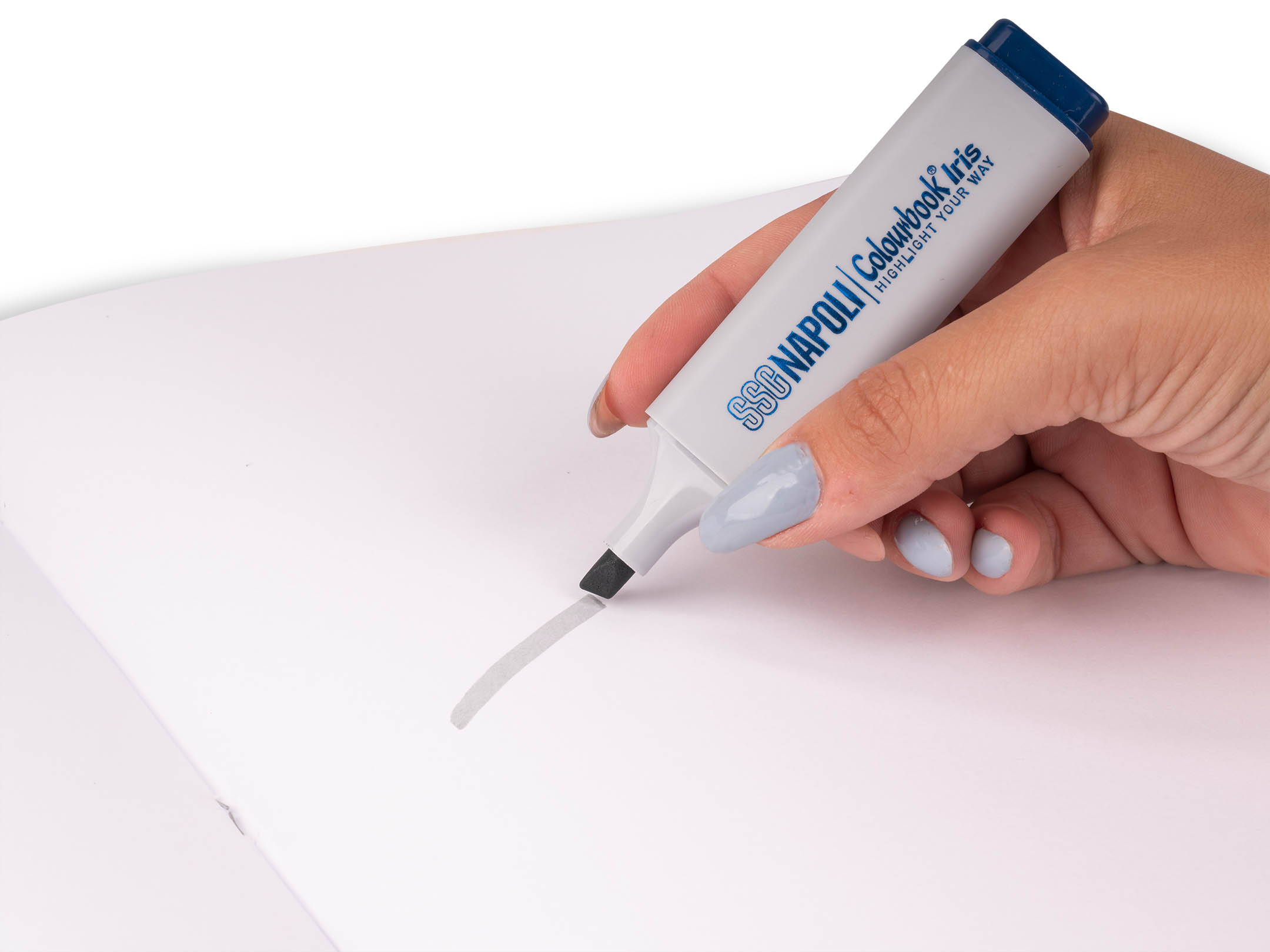Tratto Evidenziatore SSC Napoli grigio