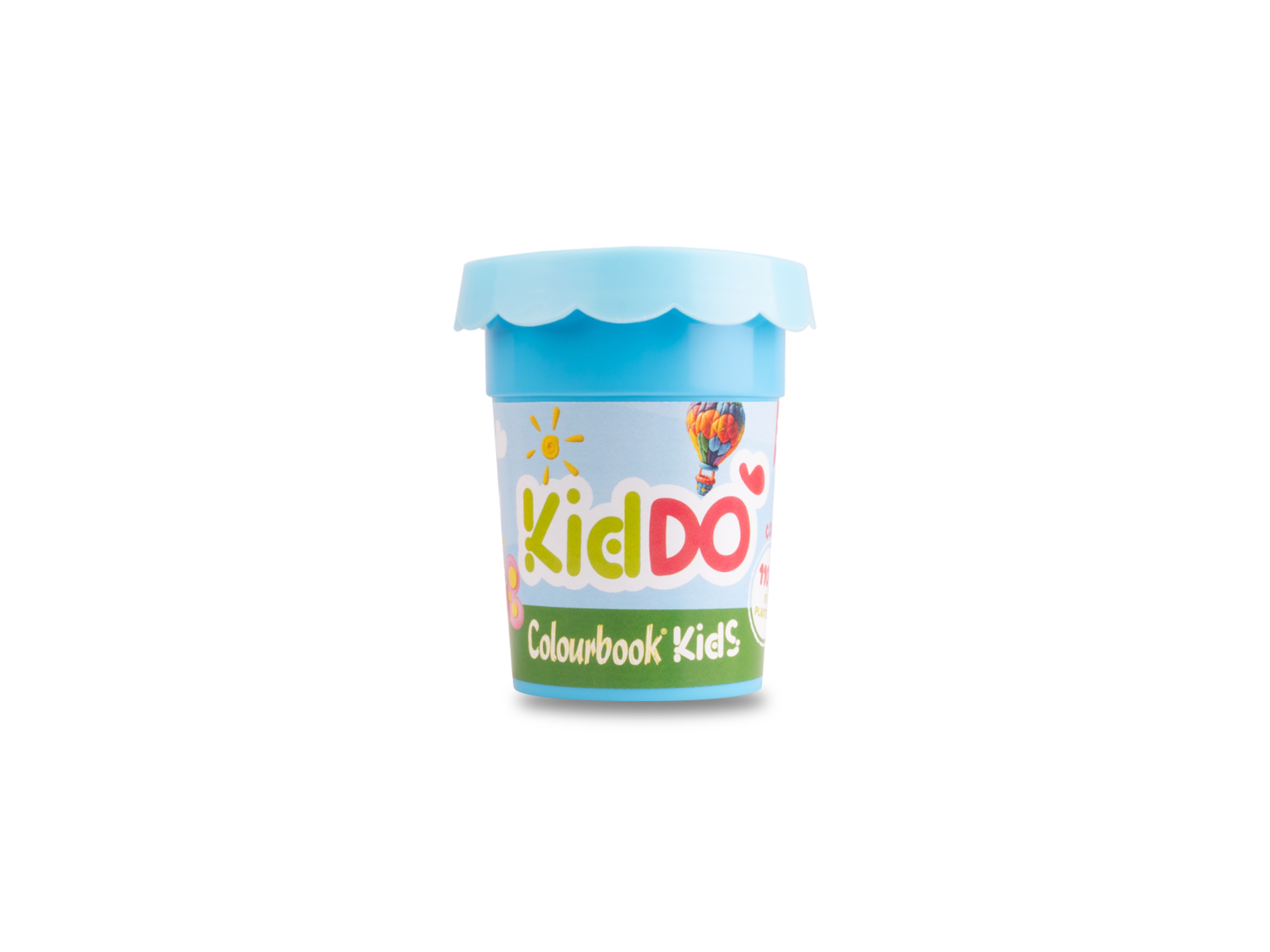 Vasetti plastilina Kiddò 110g azzurro