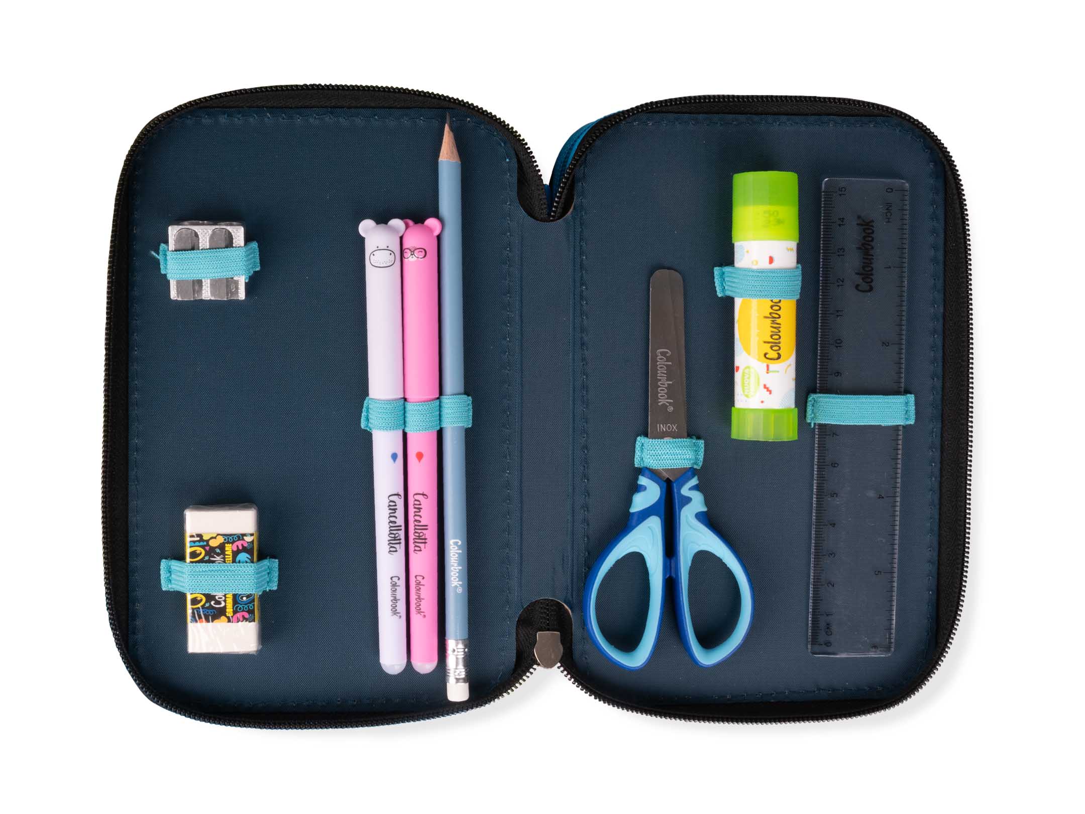 Astuccio 3 Zip Graphity scomparto 1