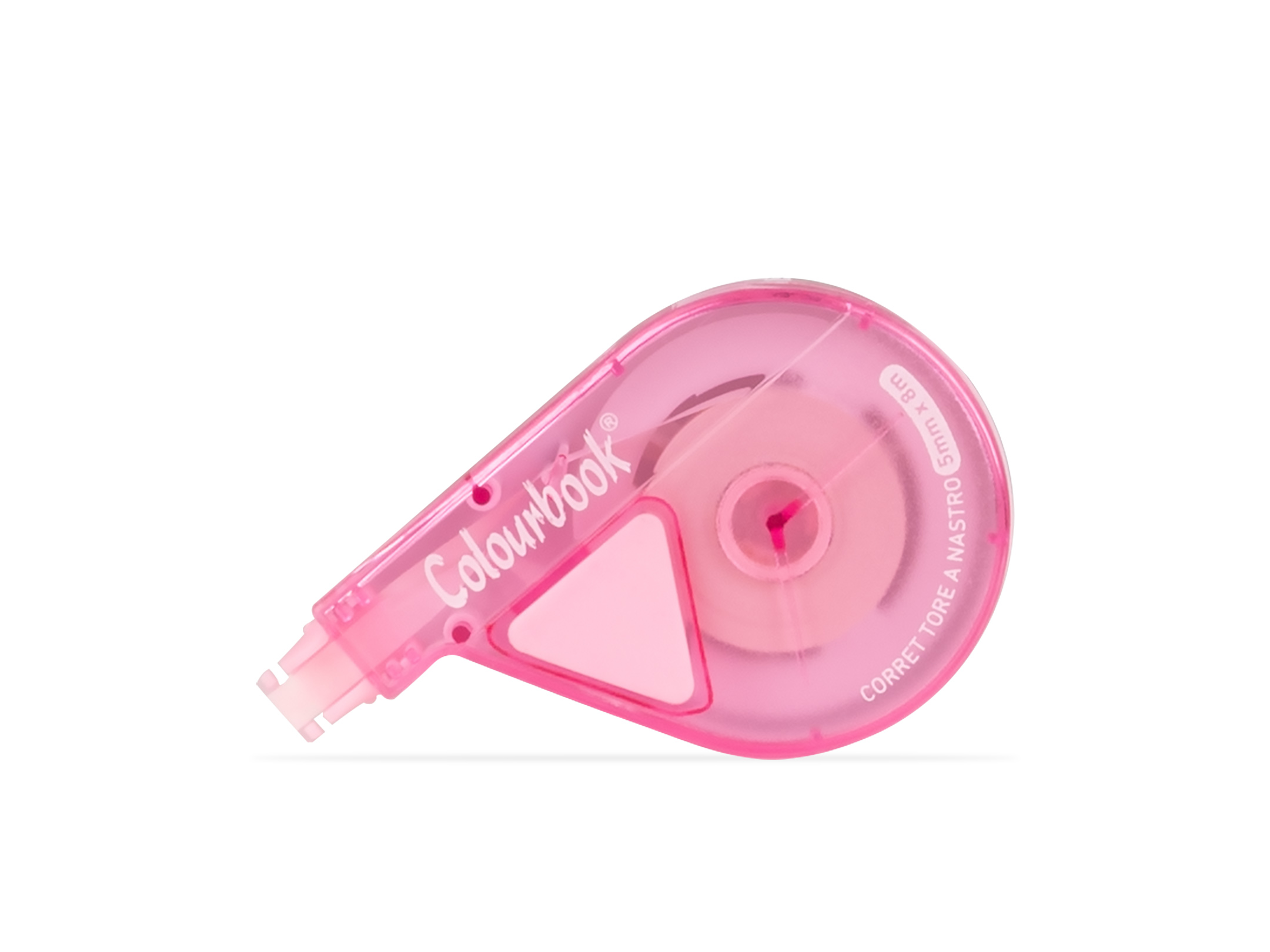 Fronte correttore a nastro 8 metri rosa