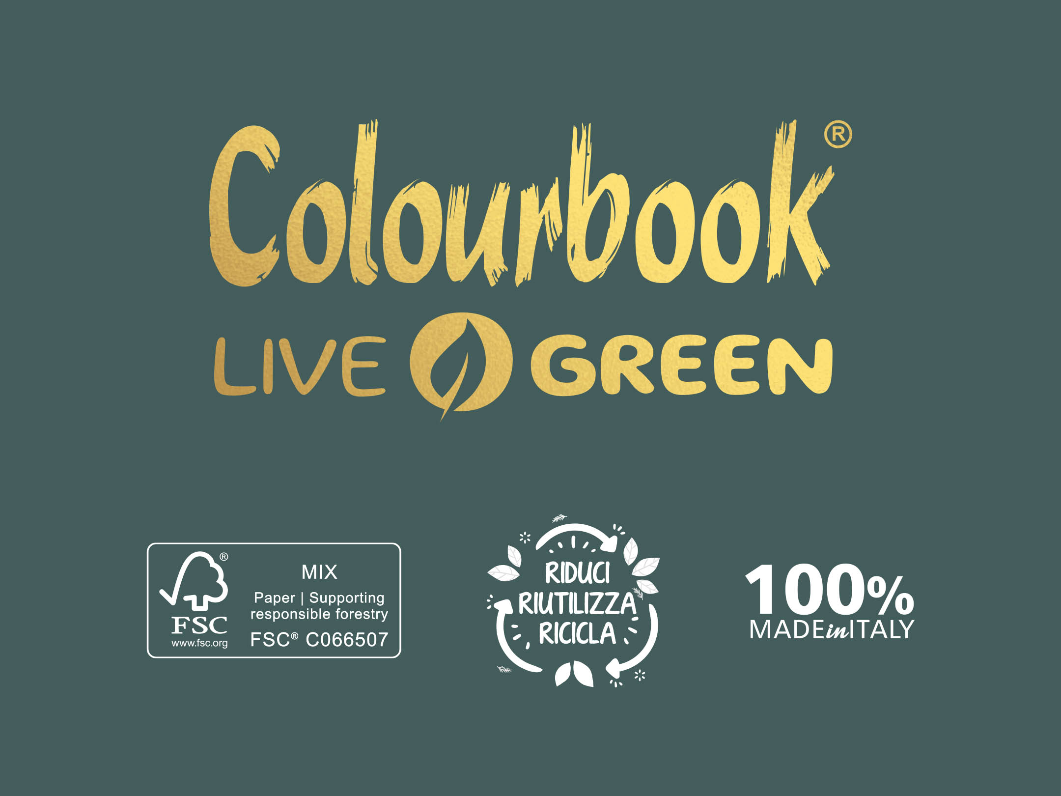 Infografica quaderni Live Green Colourbook