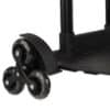 Ruote antiurto trolley porta zaino nero