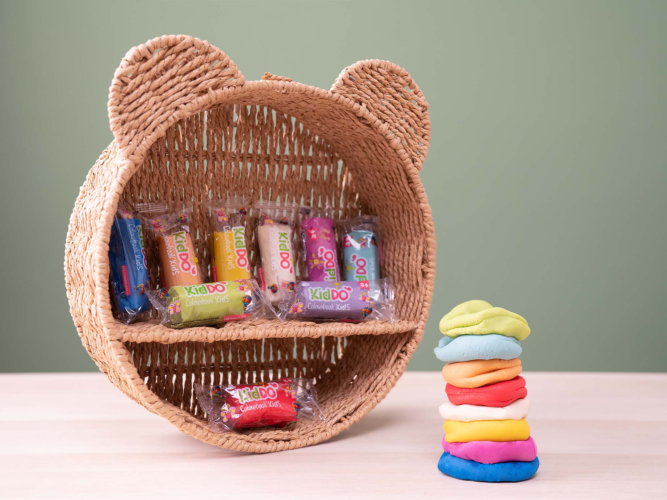 Ambientata salsicciotti Kiddò Colourbook