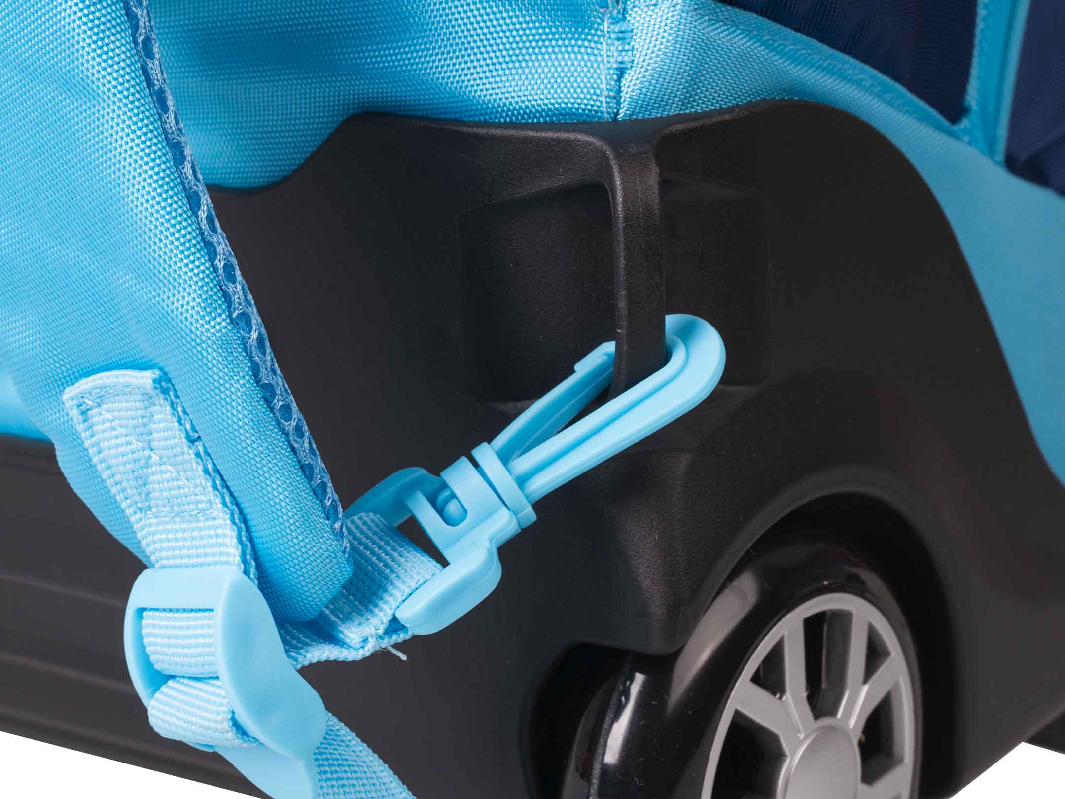 Gancio spallaccio zaino trolley napoli azzurro