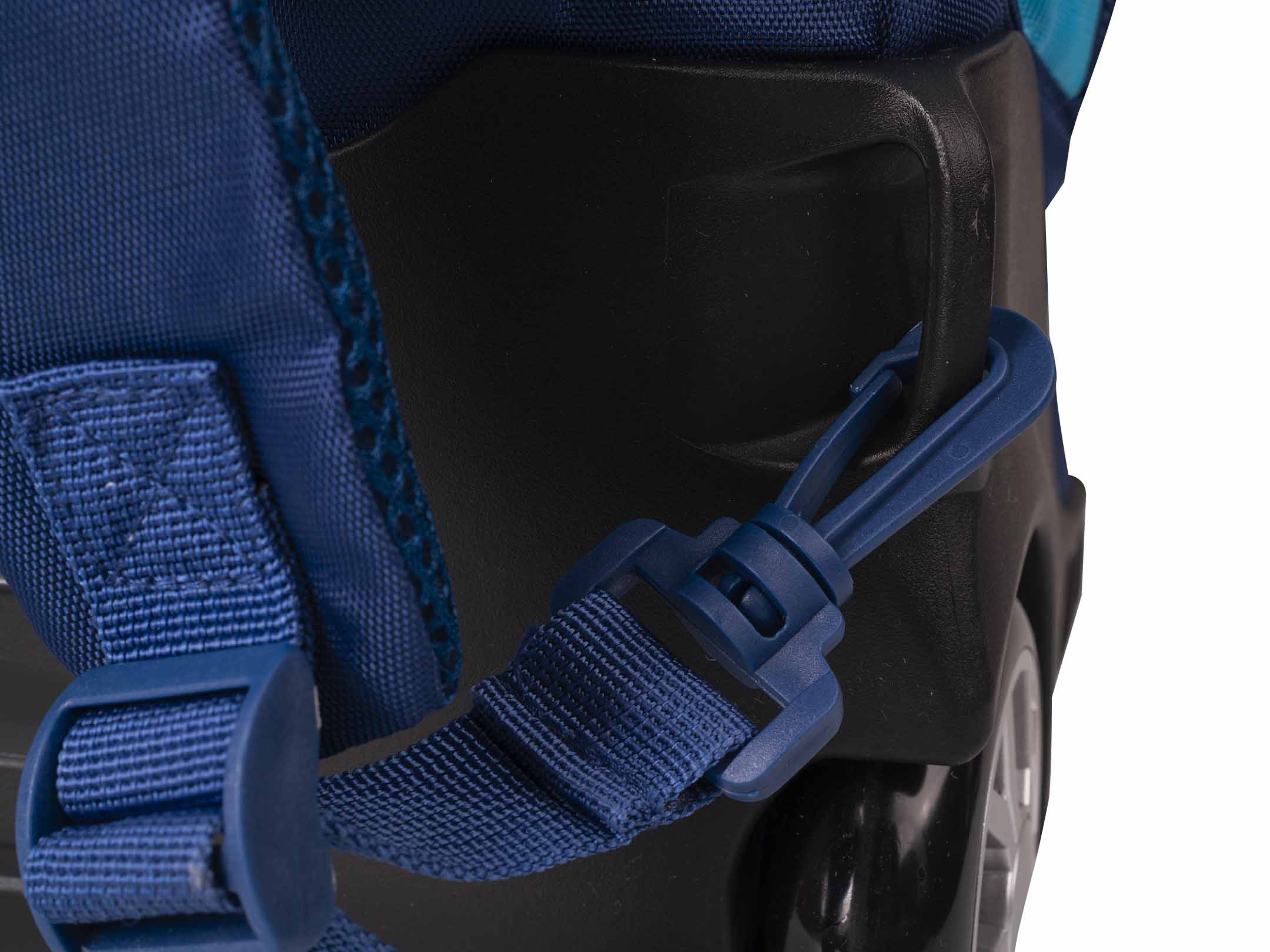 Gancio spallaccio zaino trolley napoli blu