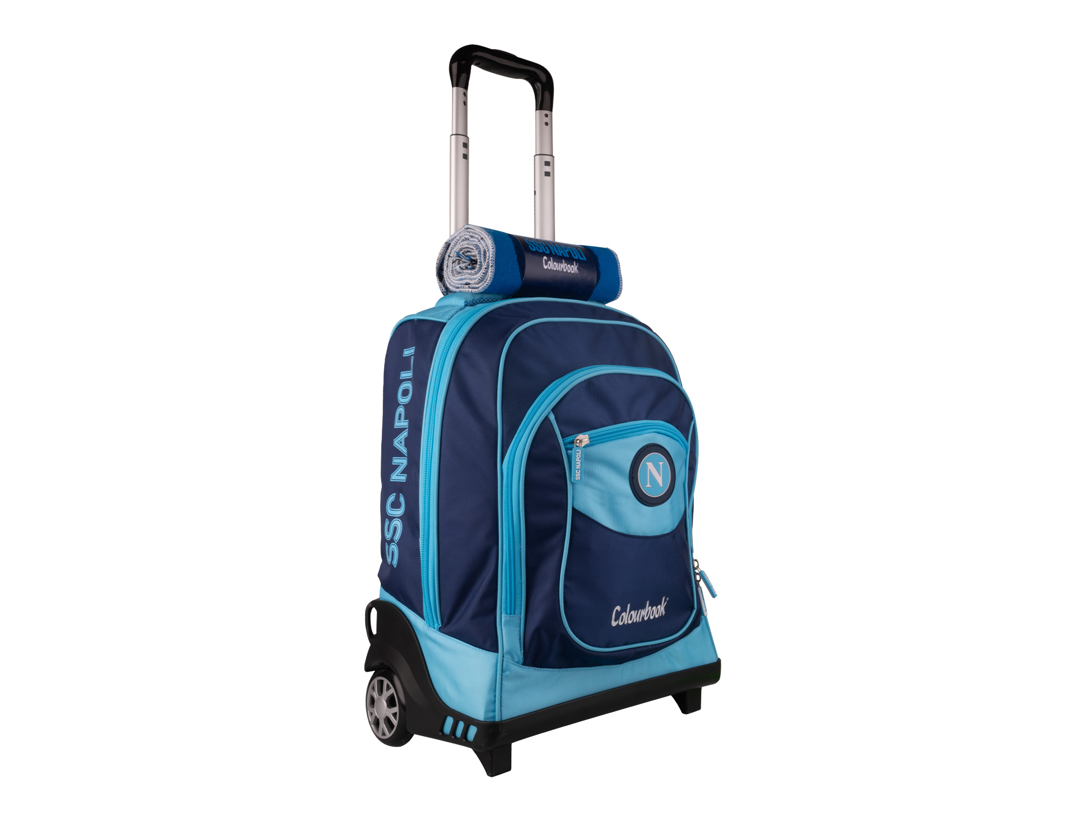 Laterale trolley SSC Napoli by Colourbook blue