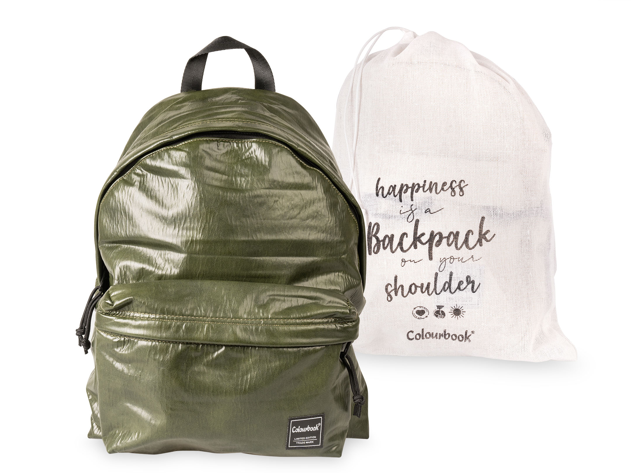 Sacca zaino Soft Earth Green