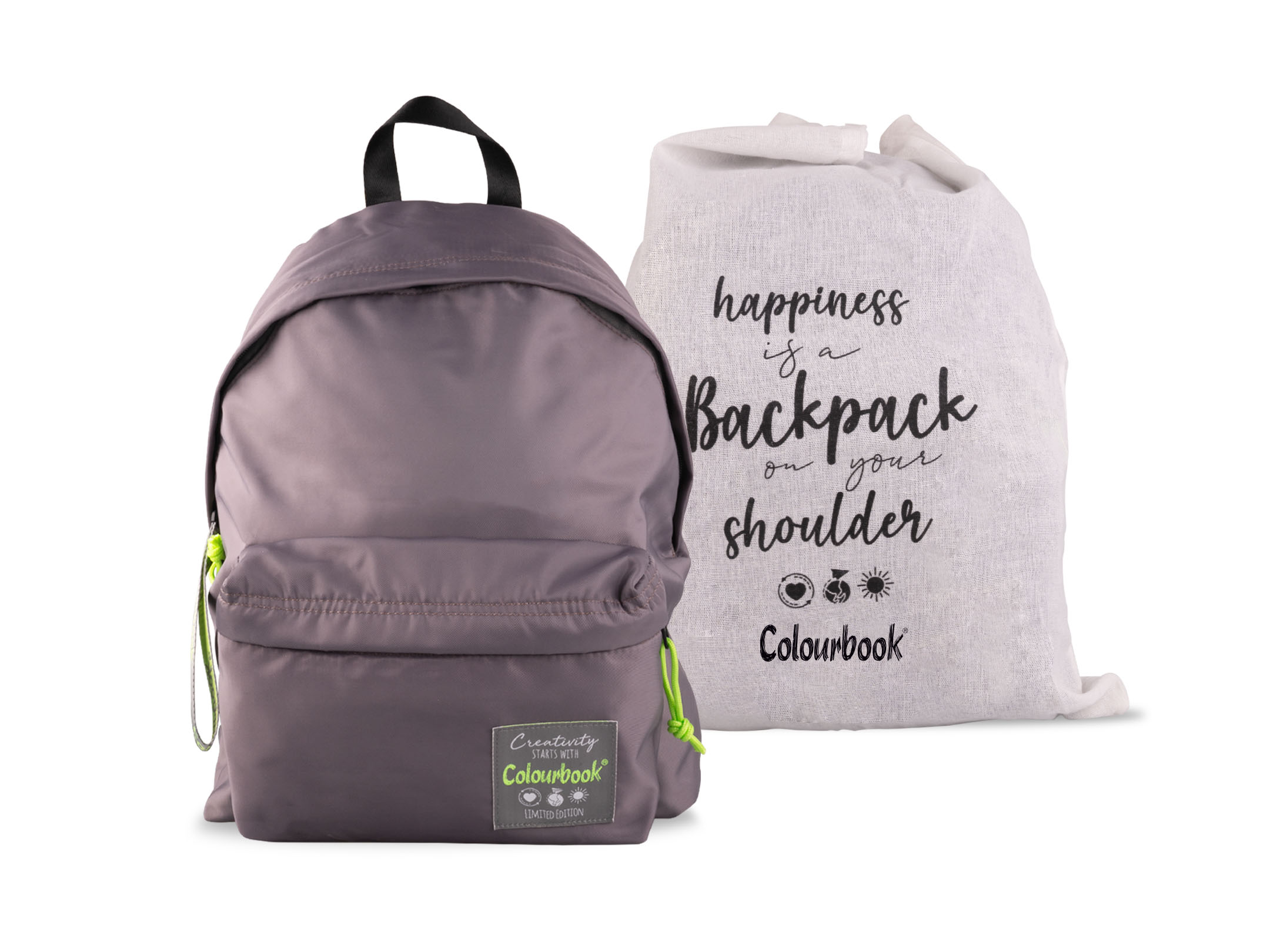 Satin Grey con sacca