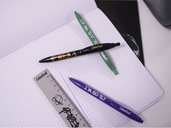 10 Penne A Sfera Gullor Con Cristallo | Punta Media Inchiostro Nero, Design Lusso, Metallo, Colori Assortiti