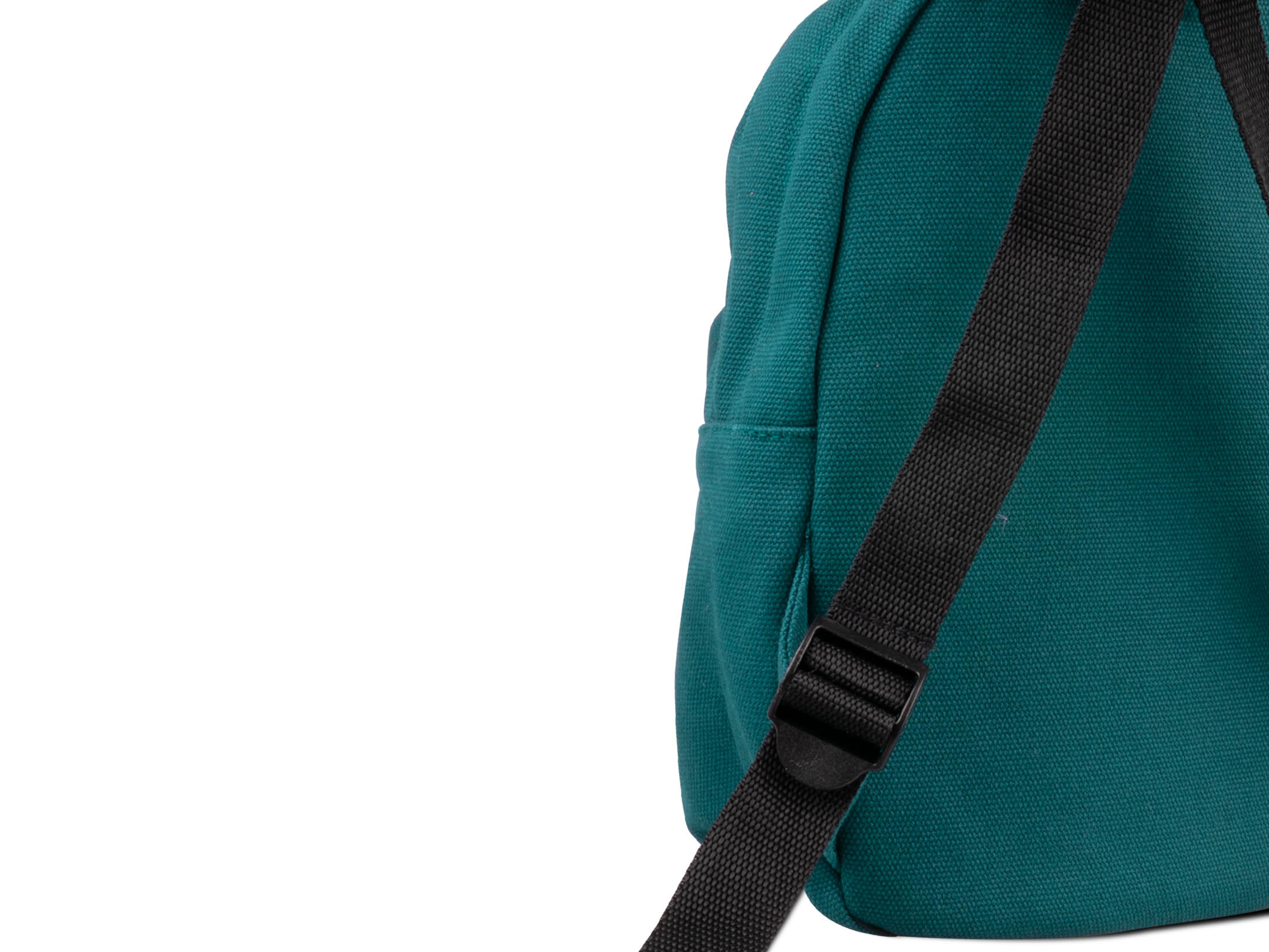 mini zaino petrol green particolare