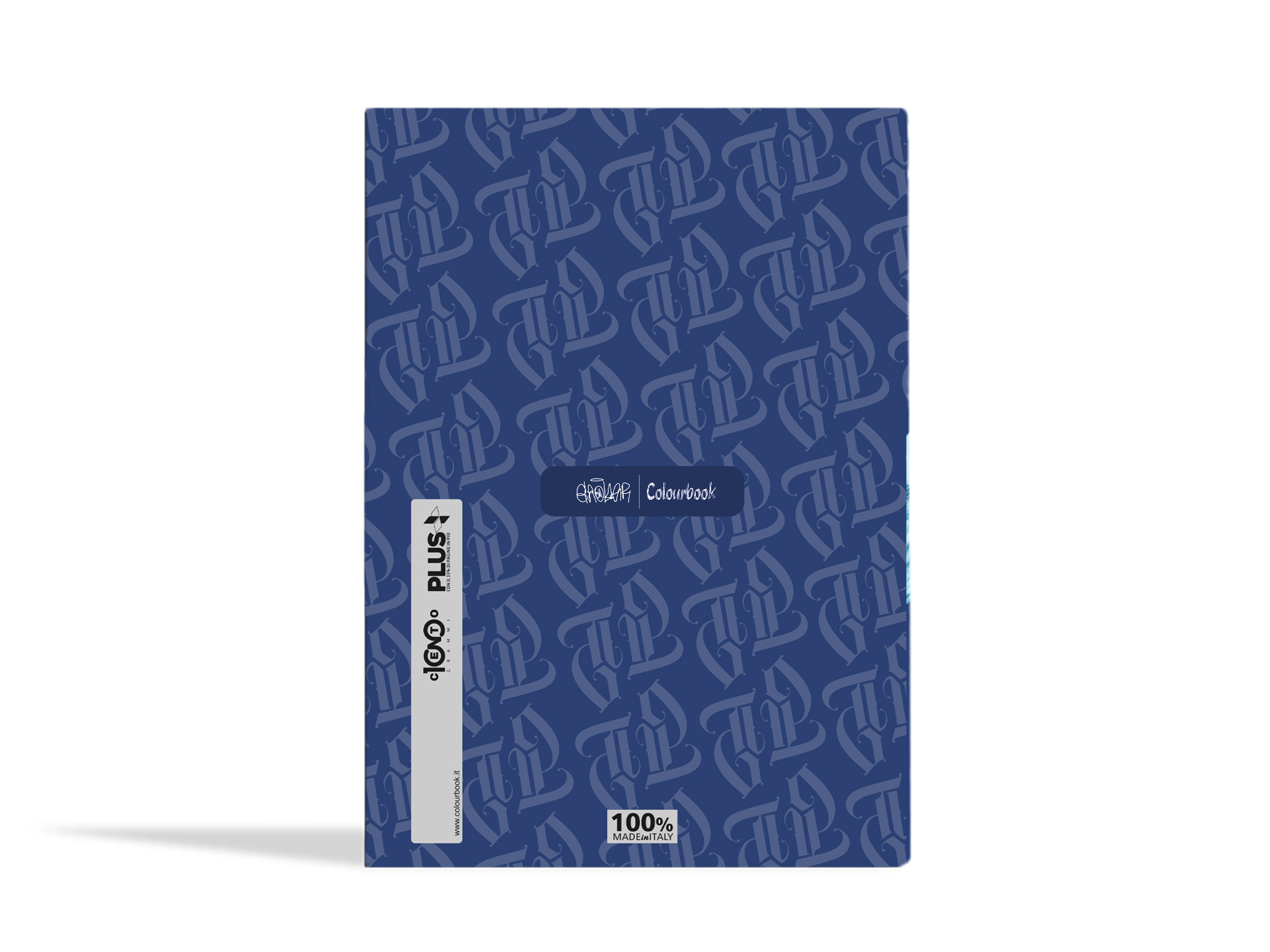 retro Quaderno A4 Geolier Blu