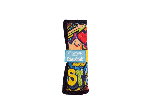 Astuccio a rotolo 24 colori Creativity starts with Colourbook