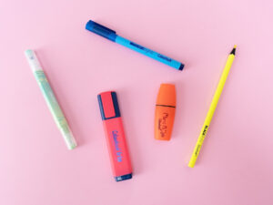Evidenziatori fluo