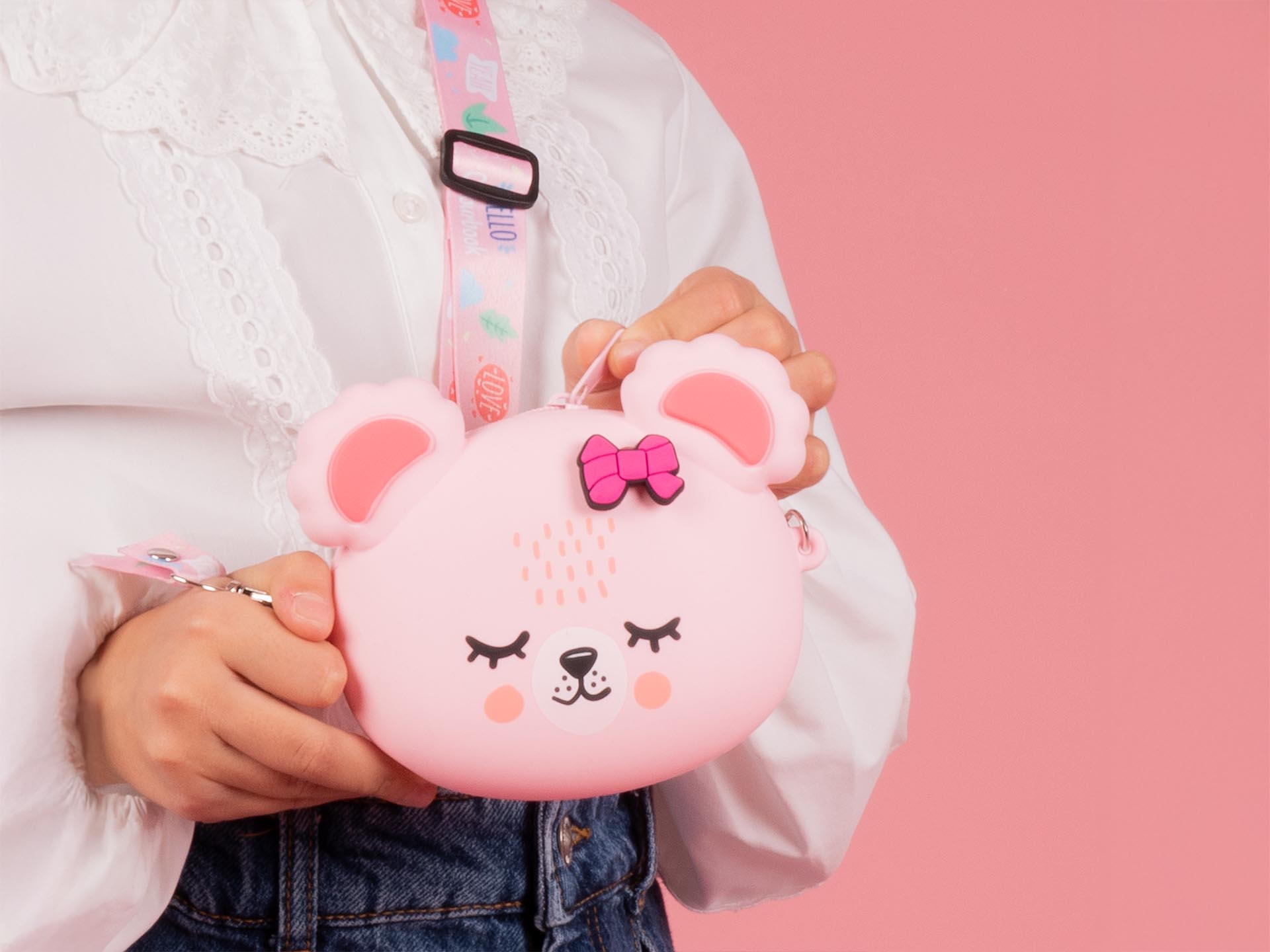 ambientata borsetta con tracolla always bag rosa