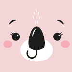 Goommy Koala Rosa