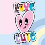 Abstract Love&Cute
