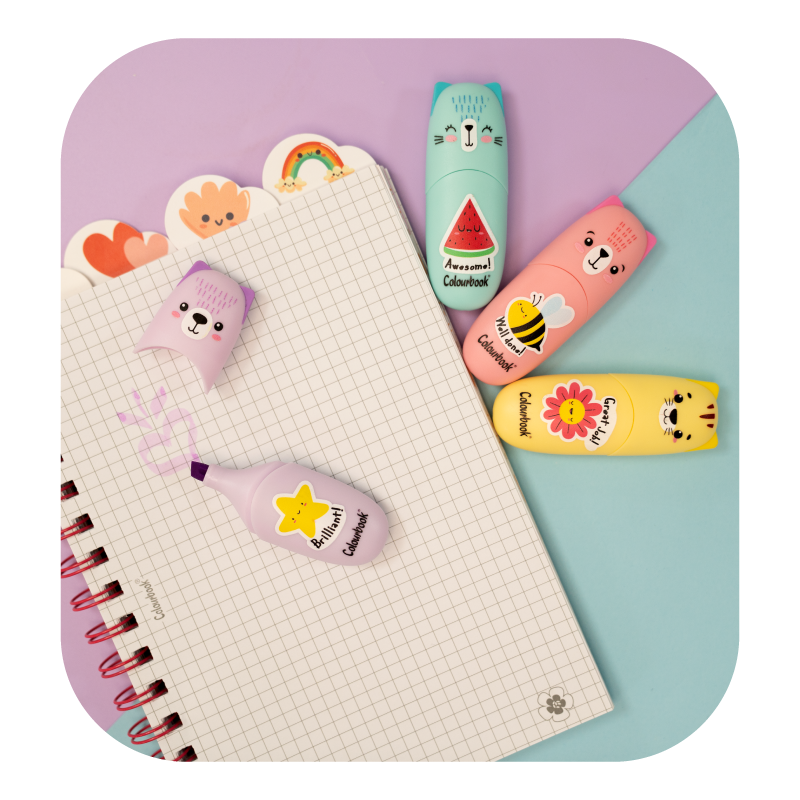 Mini Evidenziatori Wild&Cute >