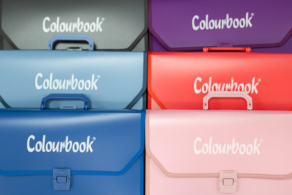 Valigette scuola media Colourbook colori pastello
