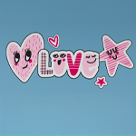 Abstract Love&Cute Lilla