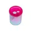 temperamatite-2-fori-con-serbatoio-gradient-magenta-dettaglio