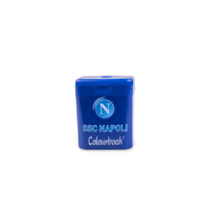 Temperamatite 2 fori blu con serbatoio