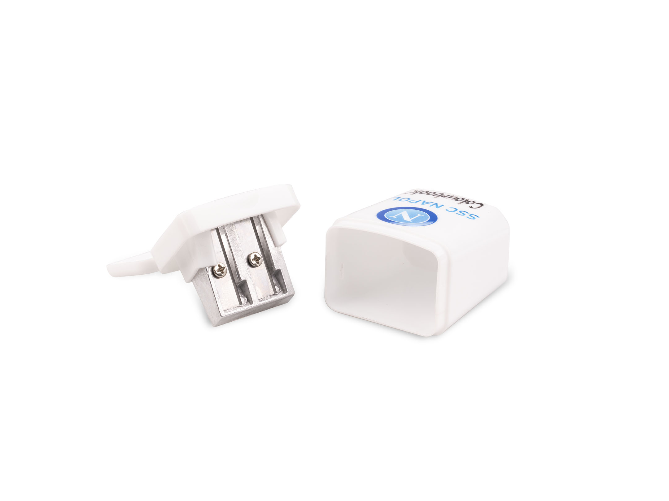 temperino_due fori aperti bianco